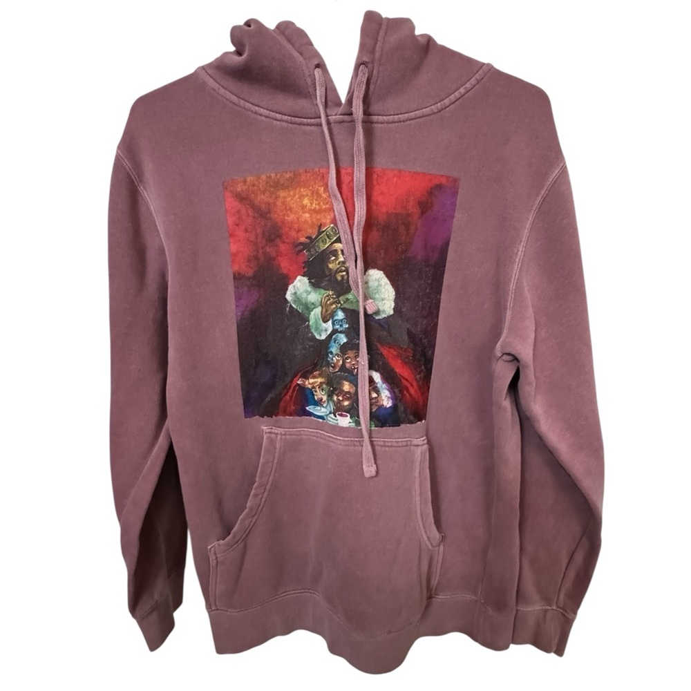 Pink J. Cole Rap Concert “Choose Wisely” Tour Men’s S Hoodie RARE